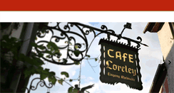 Desktop Screenshot of cafe-restaurant-loreley.de